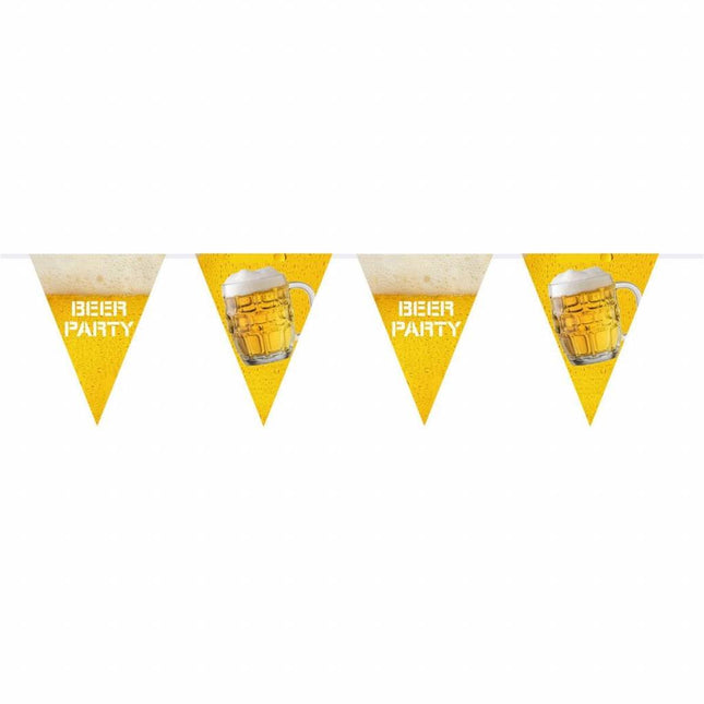 Feestbazaar Bierfeest Vlaggenlijn XL - 6 meter