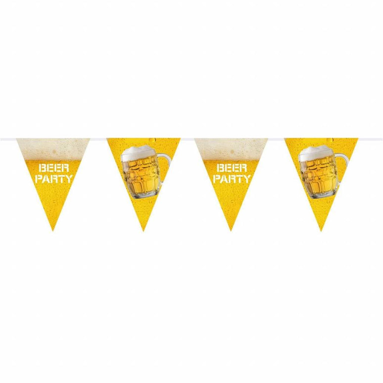 Feestbazaar Bierfeest Vlaggenlijn XL - 6 meter