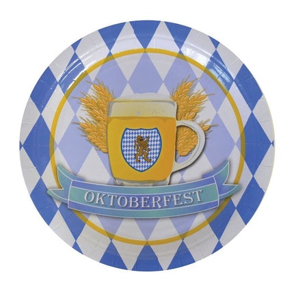 Feestbazaar Bierfest bordjes (8st)