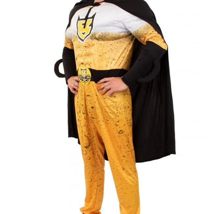 Feestbazaar Bierman Hero Pak met Zwarte Cape