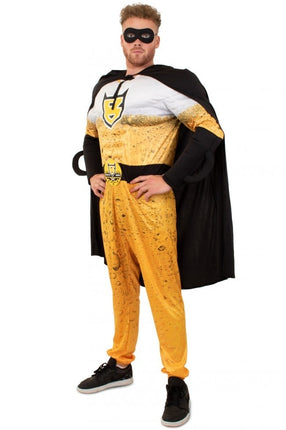 Feestbazaar Bierman Hero Pak met Zwarte Cape