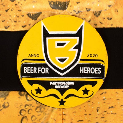 Feestbazaar Bierman Hero Pak met Zwarte Cape