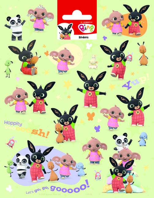 Feestbazaar Bing Stickervel Groot
