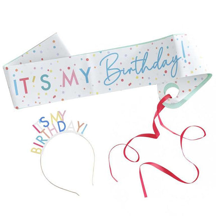 Feestbazaar Birthday Sjerp en Tiara Regenboog