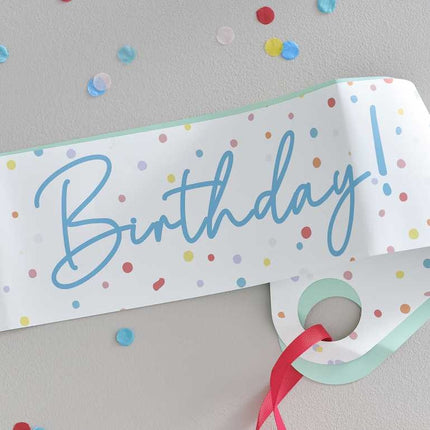 Feestbazaar Birthday Sjerp en Tiara Regenboog