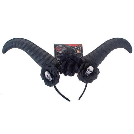 Feestbazaar Black Devil Diadeem