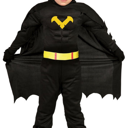 Feestbazaar Black Hero Superheld Pak Kind