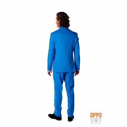 Feestbazaar Blauw kostuum man