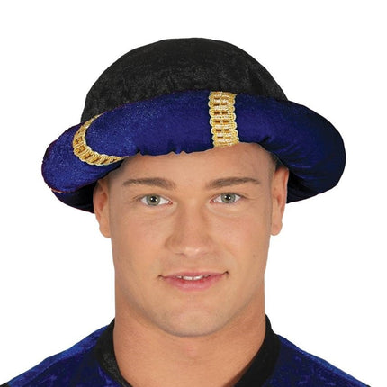 Feestbazaar Blauwe tulband Sultan