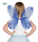 Feestbazaar Blauwe vleugels 45X38cm