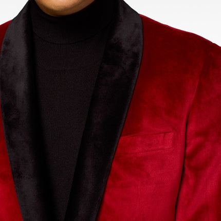 Feestbazaar Blazer Burgundy Deluxe Opposuits