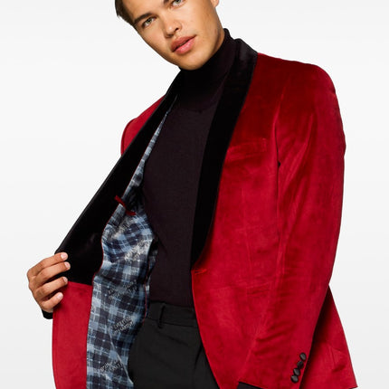 Feestbazaar Blazer Burgundy Deluxe Opposuits