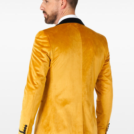 Feestbazaar Blazer Goud Deluxe Opposuits