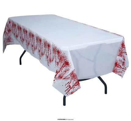Feestbazaar Bloederig tafelkleed Halloween 135x270cm
