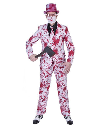 Feestbazaar Bloederige Ben Halloween Pak Heren
