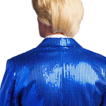 Feestbazaar Blonde Amerikaanse Donald Pruik Heren