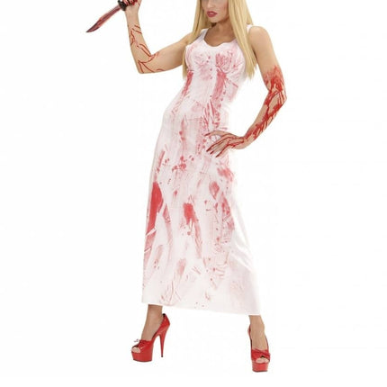 Feestbazaar Bloody Mary horror jurk