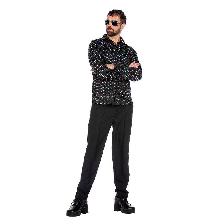 Feestbazaar Blouse Disco Glitter Sparkle Night