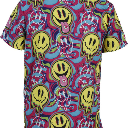 Feestbazaar Blouse Festival Heren Smiley Happy Vibes