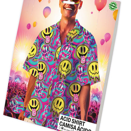 Feestbazaar Blouse Festival Heren Smiley Happy Vibes