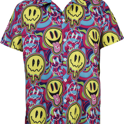Feestbazaar Blouse Festival Heren Smiley Happy Vibes