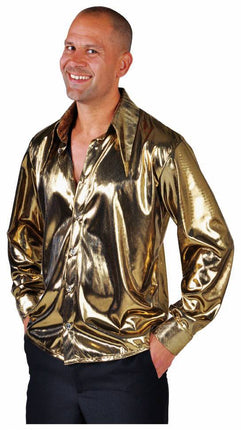 Feestbazaar Blouse metallic goud elite