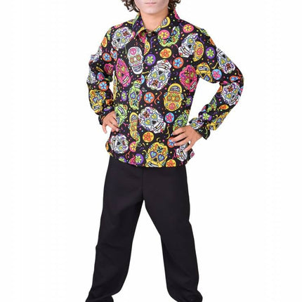 Feestbazaar Blouse Skulls Kind
