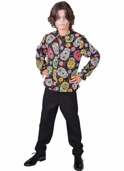 Feestbazaar Blouse Skulls Kind