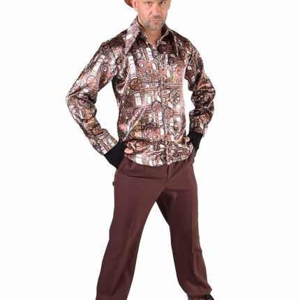 Feestbazaar Blouse Steampunk man