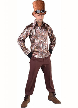 Feestbazaar Blouse Steampunk man