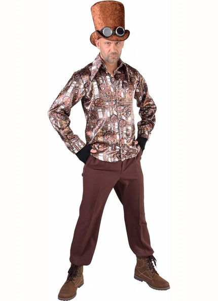Feestbazaar Blouse Steampunk man