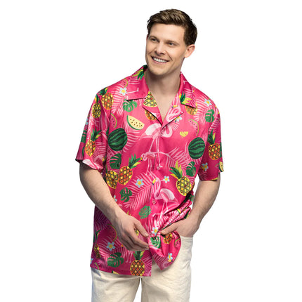 Feestbazaar Blouse Summer flamingo Volwassen