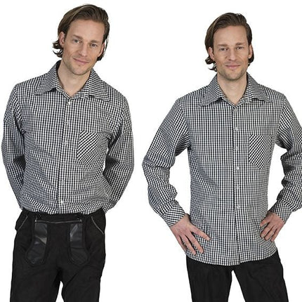 Feestbazaar Blouse zwart/wit