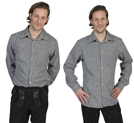Feestbazaar Blouse zwart/wit