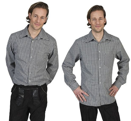 Feestbazaar Blouse zwart/wit