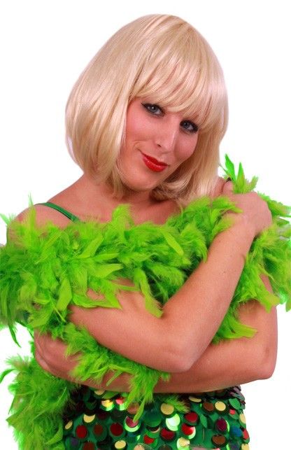 Feestbazaar Boa appel groen 75 gr