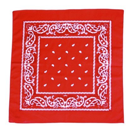 Feestbazaar Boerenzakdoek rood