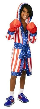 Feestbazaar Bokser Kostuum USA Star Kind