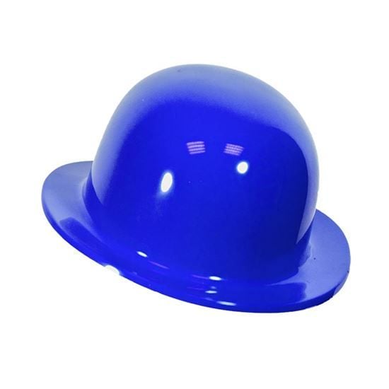 Feestbazaar Bolhoed blauw plastic kindermaat