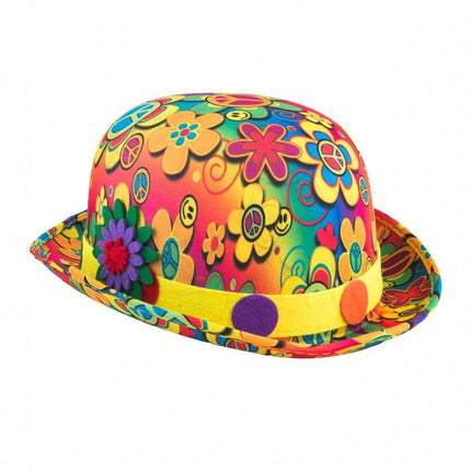 Feestbazaar Bolhoed flower power