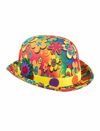 Feestbazaar Bolhoed flower power