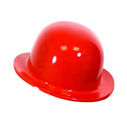 Feestbazaar Bolhoed rood plastic kindermaat