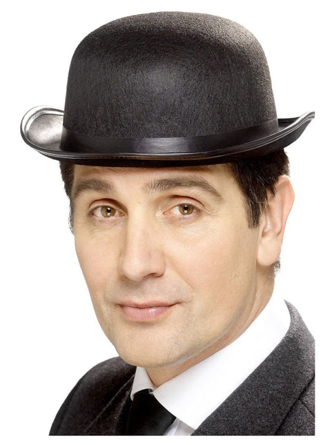 Feestbazaar Bolhoed Zwart Charlie Chaplin