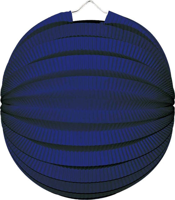 Feestbazaar Bollampion donkerblauw 23 cm