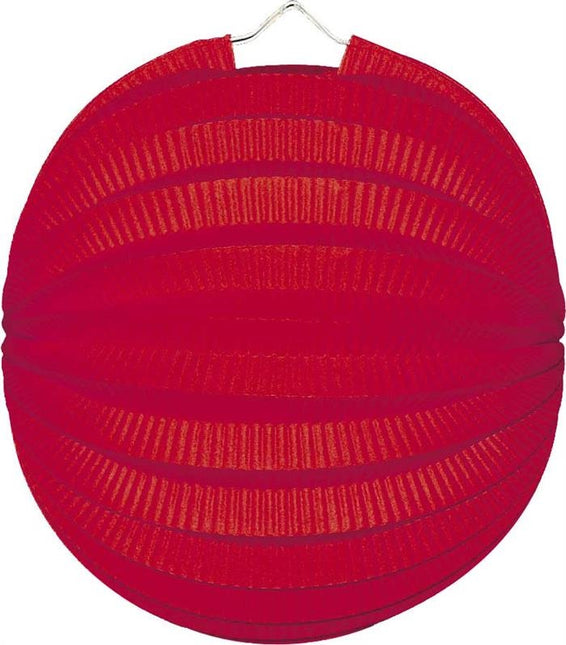 Feestbazaar Bollampion Rood 23 cm