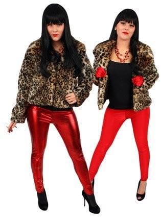 Feestbazaar Bontjas Panter