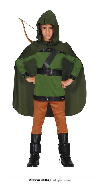 Feestbazaar Boogschutter Kostuum Met Cape Kind