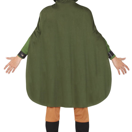 Feestbazaar Boogschutter Kostuum Met Cape Kind