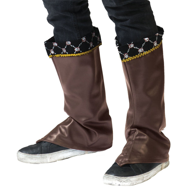 Feestbazaar Bootcovers bruin Piraat