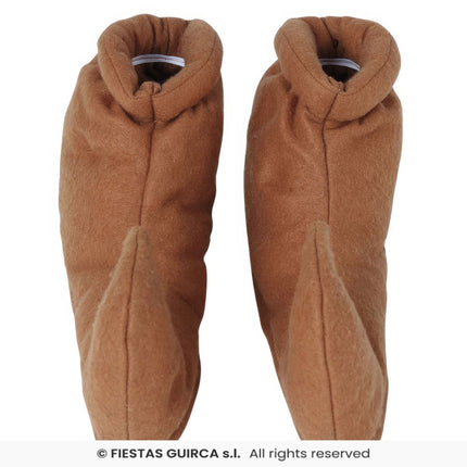 Feestbazaar Bootcovers Elf Bruin Volwassenen
